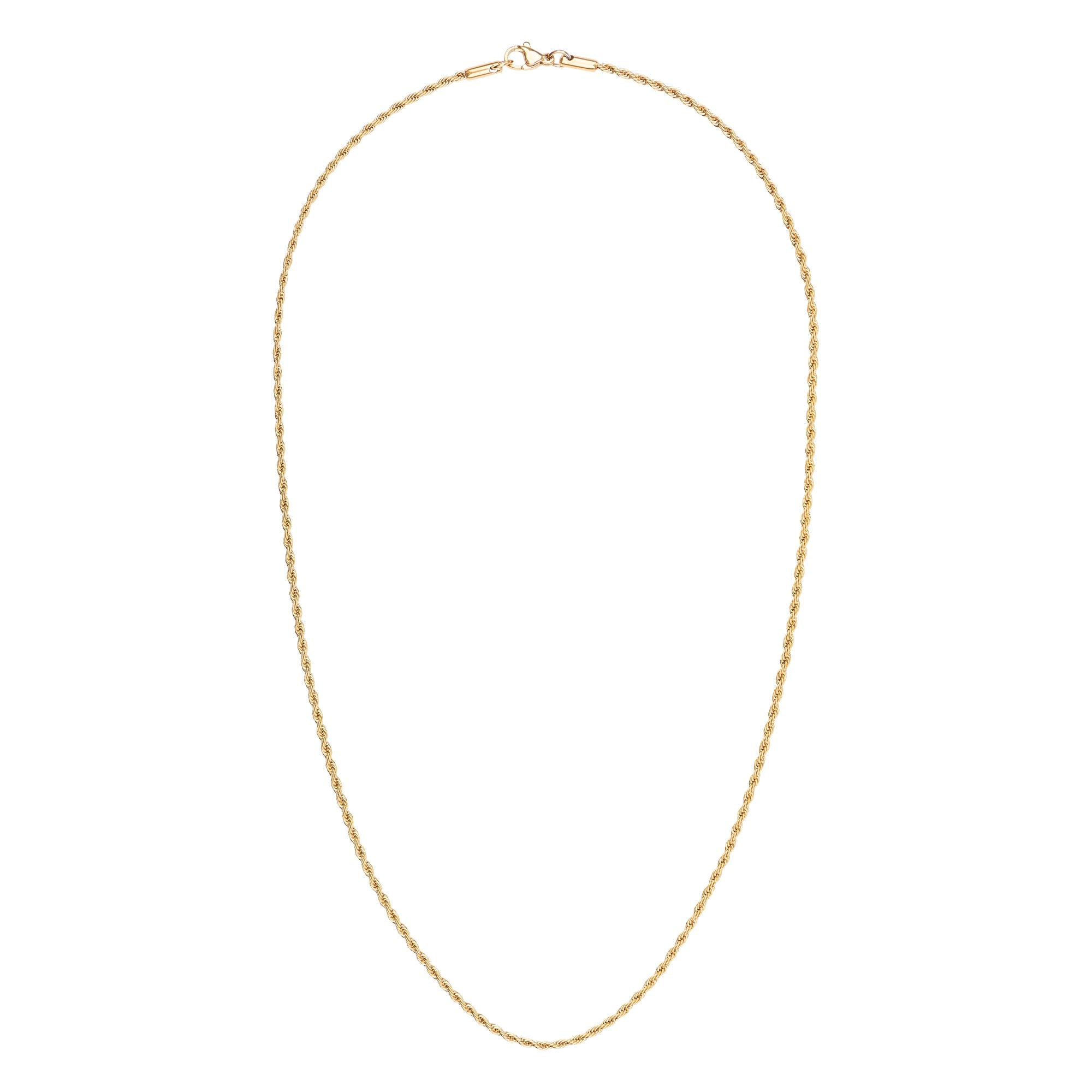 Skinny Rope Chain Long